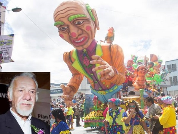 Se fue un grande del Carnaval de Negros y Blancos: Pasto llora al maestro Chicaiza