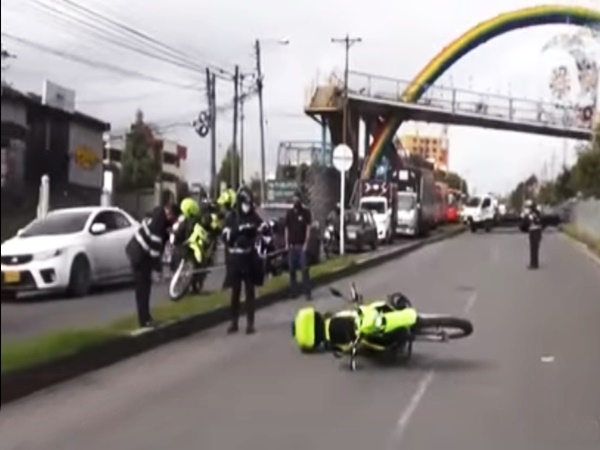 Murió el peatón atropellado en la vía Panamericana por una motocicleta de la Policía