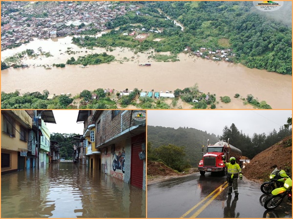Los municipios de Nariño donde más ha llovido, llamado de atención a autoridades y ciudadanos por emergencias