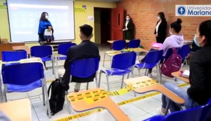 En Pasto la Universidad Mariana ya regresó a las clases presenciales | Noticias de Buenaventura, Colombia y el Mundo