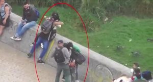 ladrones en Bogotá en manada