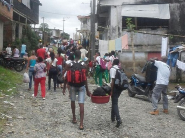 Gravedad extrema en Nariño: Ya hay más de 2.200 familias desplazadas por combates