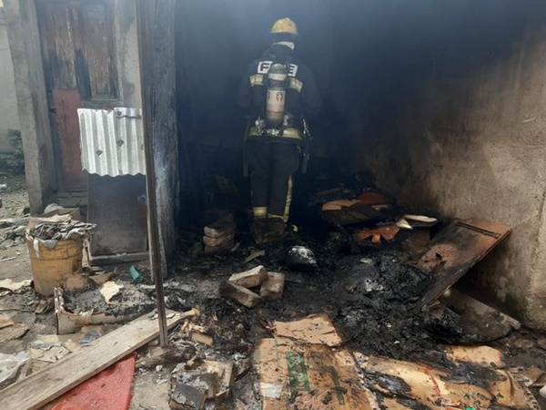 Incendio en Ipiales: cuando preparaban alimentos se quemó bodega