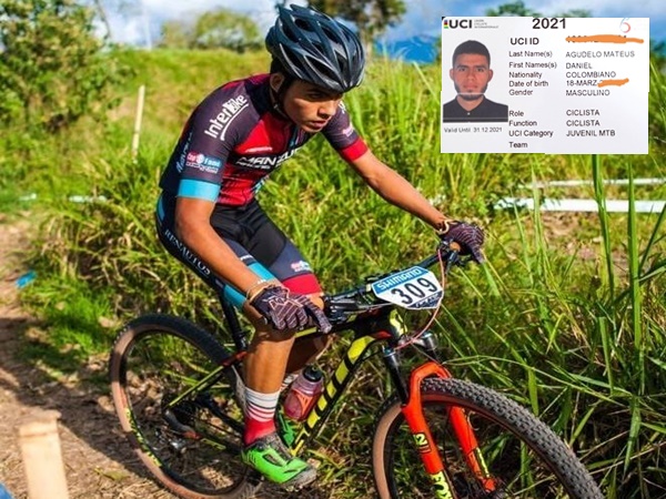 Un ciclista de El Valle viajó a Italia para participar en el Mundial pero el Fedeciclismo se olvidó de inscribirlo