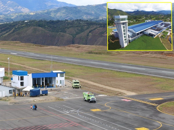 Otra vez cerrarán el aeropuerto Antonio Nariño de Pasto para rehabilitar la pista y calle de rodaje