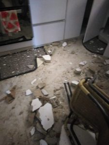 En imágenes: Así quedó apartamento en el norte de Barranquilla tras fuerte explosión