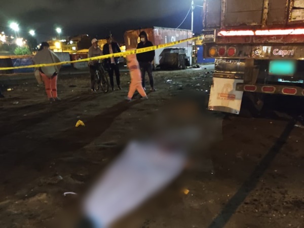 Accidente en Pasto: peatón falleció tras ser arrollado por una volqueta cerca del estadio