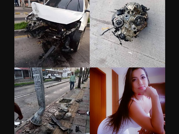 Influencer y otras dos personas resultaron heridas en accidente de tránsito en Barranquilla - Noticias de Colombia