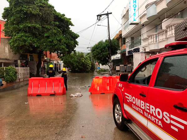 En Santa Marta se alistan para la segunda temporada de lluvias el fin de año