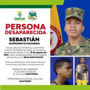 El soldado Sebastián "ha sido retirado del batallón" en el Valle del Cauca y no se sabe dónde está desde agosto - Noticias de Colombia