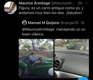 El viaje del ex alcalde Armitage en una Triumph TR3 que llamó la atención de Cali - Noticias de Colombia