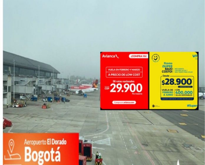 vuelos baratos en Avianca y Viva Air
