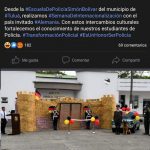 Ignorance ?, Without supervision while they put symbols of Nazi Germany ?, Video reveals how students of the Police in Tuluá organized the activity