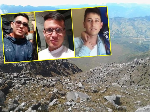 Kevin, Wilmer y Ronal están desaparecidos desde ayer en el Volcán de Doña Juana