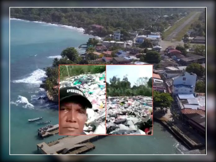 El paraíso turísticos del Chocó inundado por la basura, hay crisis ambiental en Capurganá