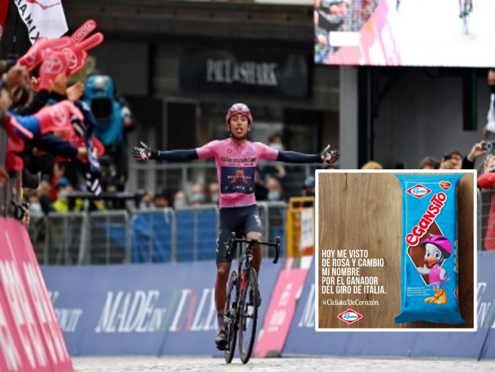 Egan Bernal inconforme por publicidad de 'Egansito': pidió apoyo para niños ciclistas pero lo dejaron en 'visto'