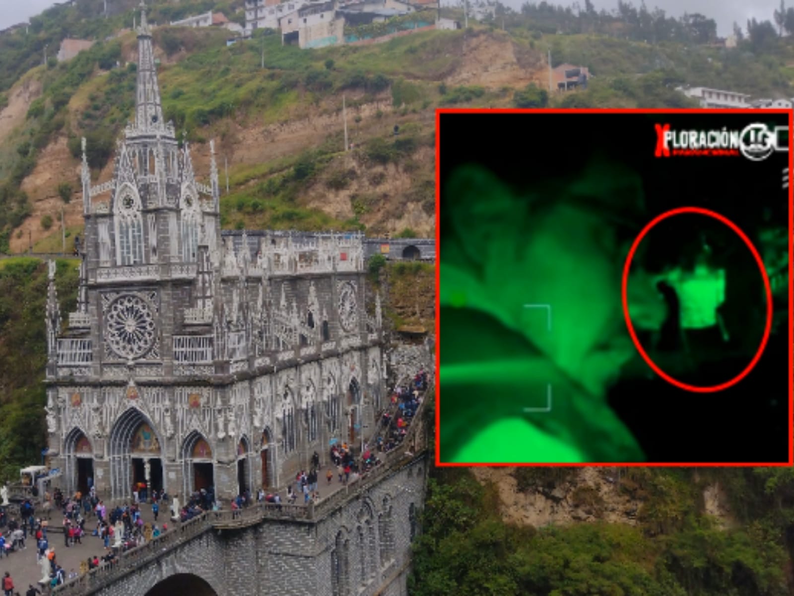 Actividad paranormal? Los resultados de una exploracion en el Santuario de  Las Lajas en Nariño - TuBarco Noticias