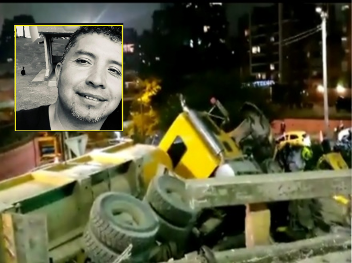 Taxista fallecido en accidente de la volqueta en Bogotá ya iba a dejar de trabajar, 