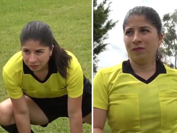 Natali Arteaga, es la árbitra nariñense que pitará en Copa Mundial Femenina de Fútbol en la India