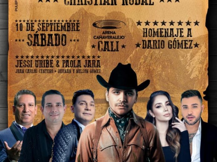 Christian Nodal en Jalisco y Cali