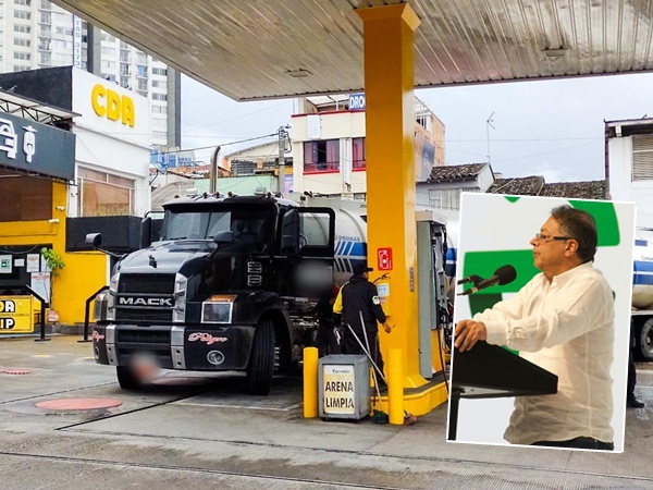 Respiro para transportadores: Petro anunció que se congelará el precio del diésel hasta junio de 2023