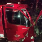 Microbus left the road in the curve, one dead and 18 injured in Putumayo via Pasto
