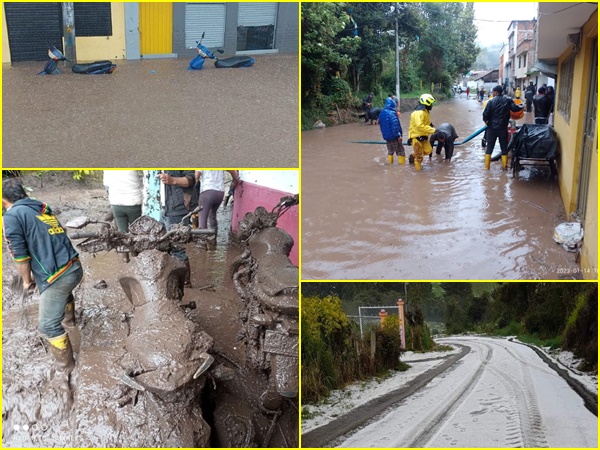 Invierno no da tregua en Nariño: La Cruz, Samaniego, Pasto, Tangua y Guatarilla, azotados por las lluvias