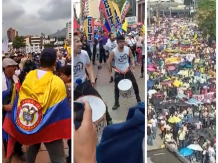Marchas siguen en Colombia: este miércoles son las de reclamos al gobierno por las reformas