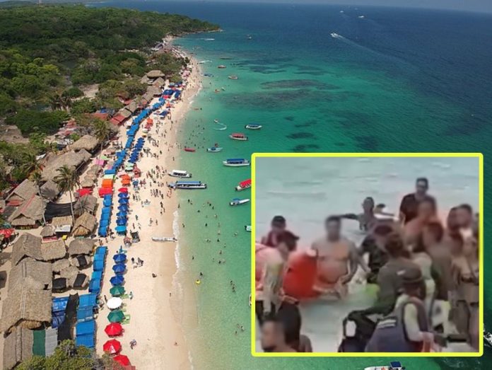 Visita de turistas Playa Blanca en Barú terminó en ‘batalla campal’, hubo botellazos y hasta disparos