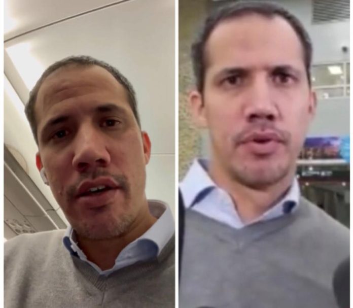 A Juan Guaidó no lo deportaron a Venezuela, desde Colombia salió a Miami