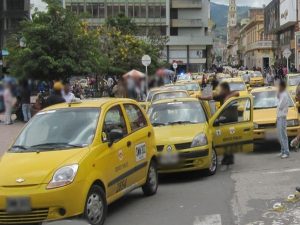Taxistas pasto