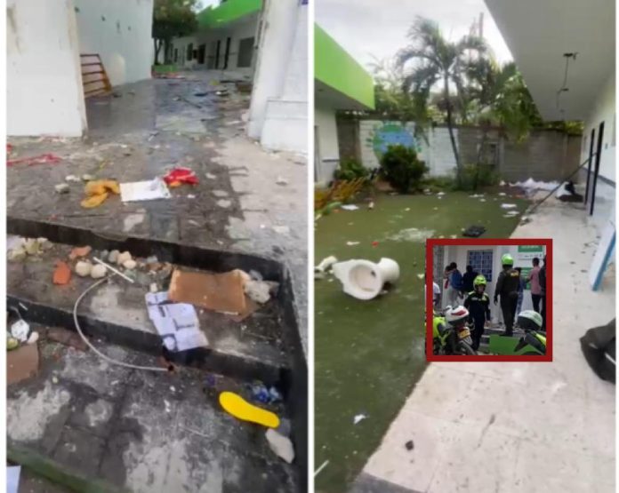 Destrozaron y robaron en el CDI: hasta tasas de baño sacaron, ahí atendían a 440 niños en Barranquilla