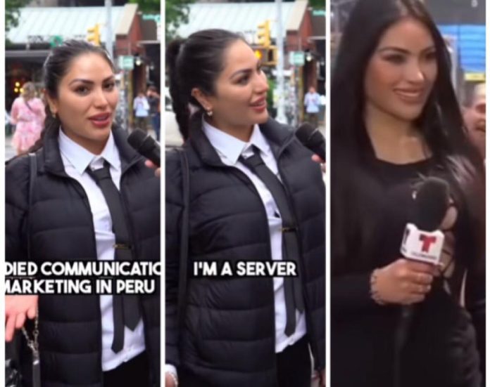 La Miss Perú que se fue a trabajar de mesera en New York: 