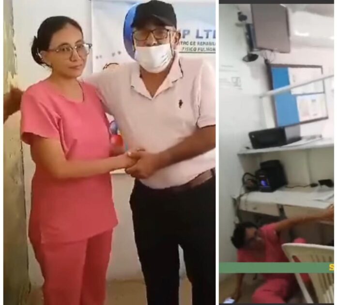 Se disculparon, doctora que se escondió y el paciente que la grabó en Sahagún