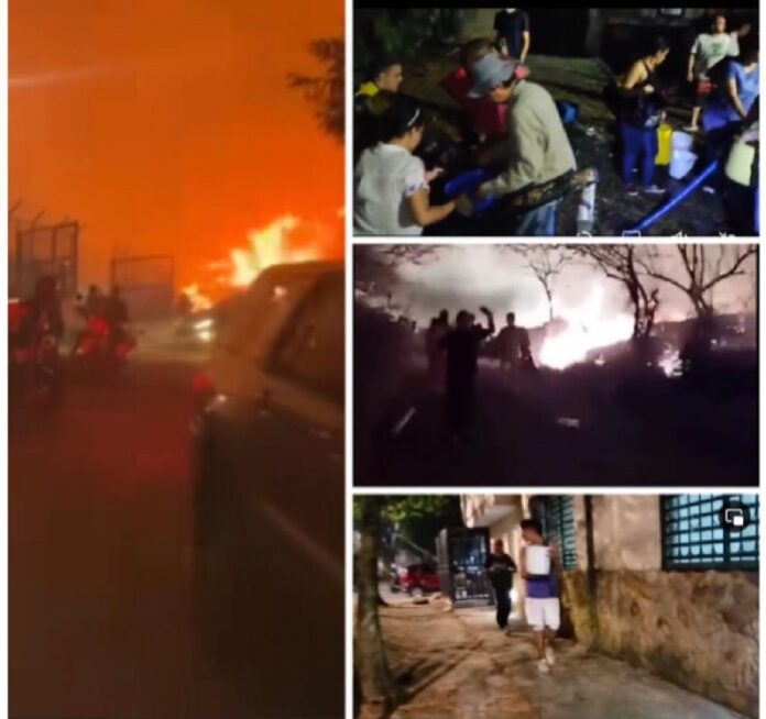 La noche en que bomberos y ciudadanos salvaron a Cali de una trageia por incendio en Altos de Menga