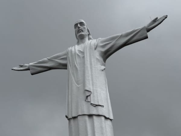 Restauración del monumento a Cristo Rey; para el mes de diciembre podría estar listo