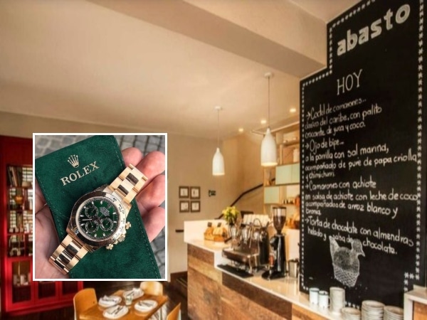 «Se llevaron un Rolex, pero de réplica»: Nuevo robo en restaurante del norte de Bogotá