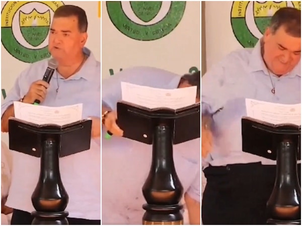«He bajado 8 kilos»: Alcalde de Sabanalarga, Atlántico, quedó con los ‘pantalones abajo’ en medio un discurso
